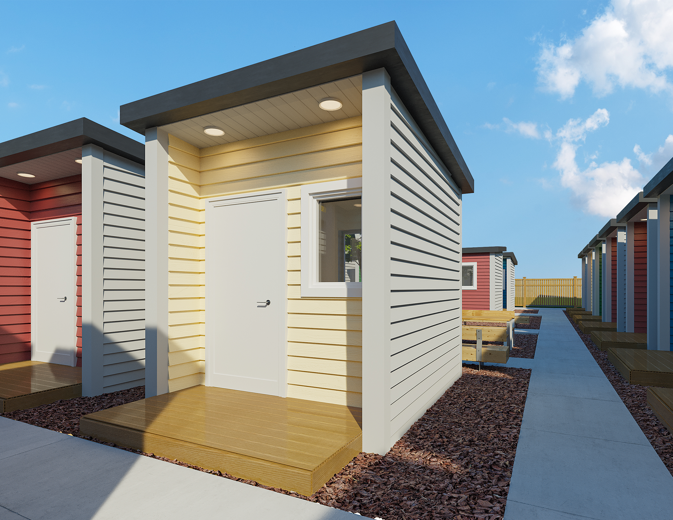emergency housing sing unit 